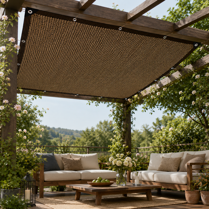 Elara Haus Rectangular Pergola Shade Fabric Panel