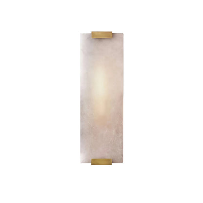 Elara Haus Rectangular Stone Wall Sconce Light