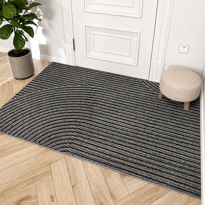 Elara Haus Ribbed Entryway Doormat