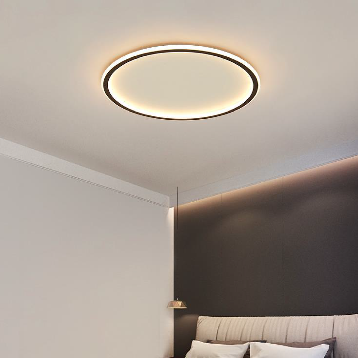 Elara Haus Round Halo LED Ceiling Light