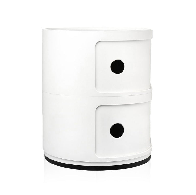 Elara Haus Round Stackable Organizer Side Table