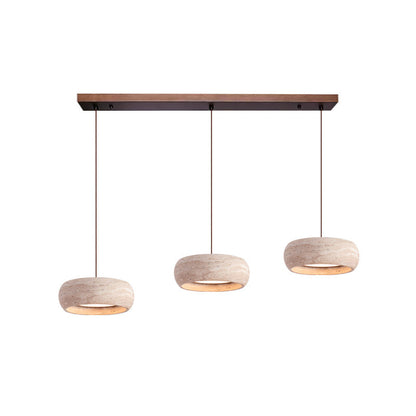 Elara Haus Rounded Shallow Drum Pendant Light