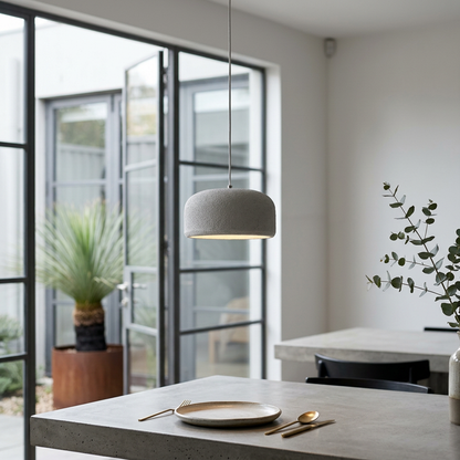 Elara Haus Shallow Dome Pendant Light