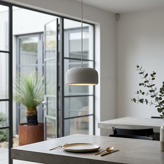 Elara Haus Shallow Dome Pendant Light