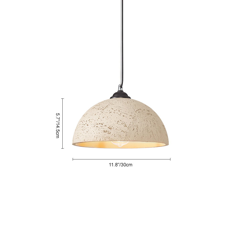 Elara Haus Single-Light Dome Ceiling Pendant
