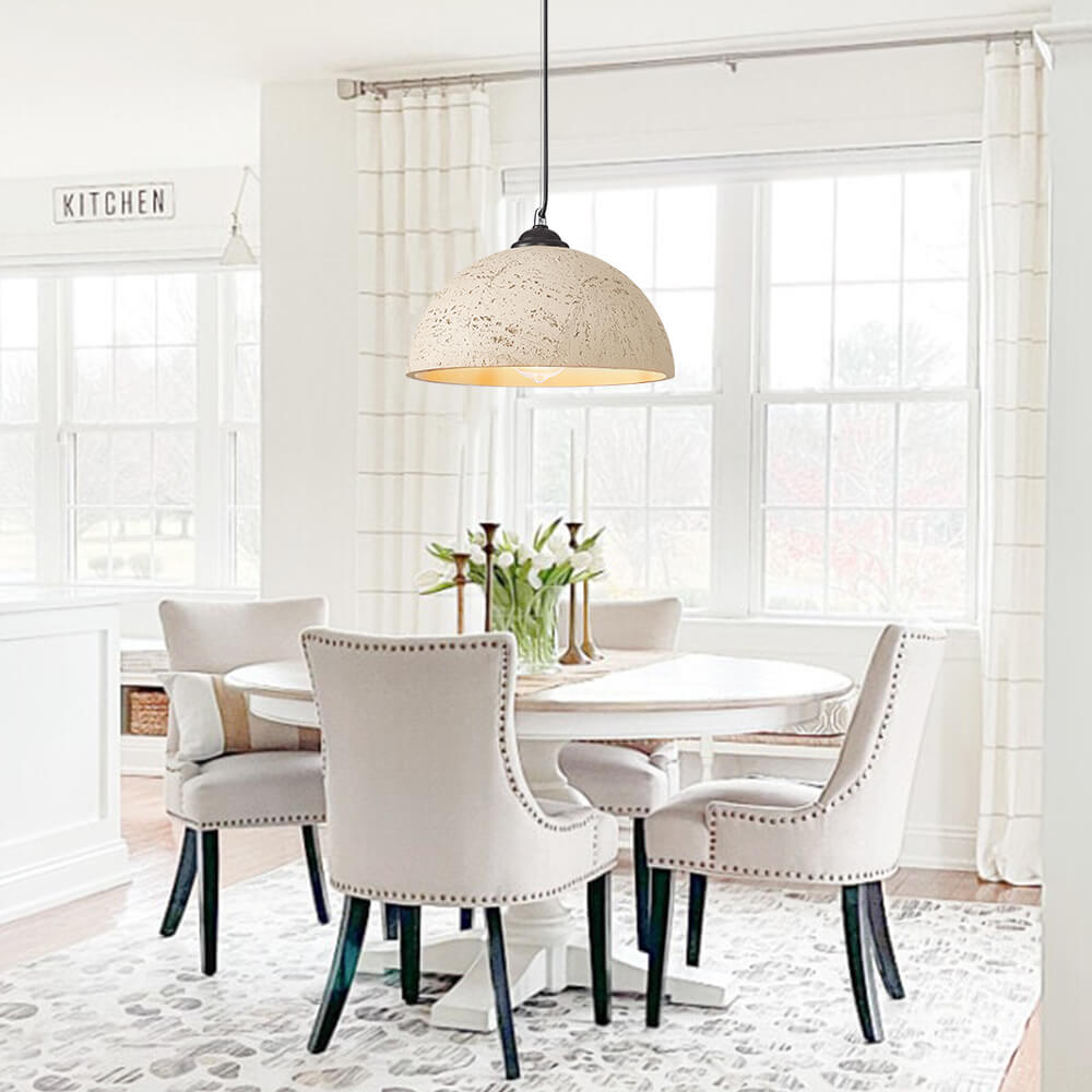 Elara Haus Single-Light Dome Ceiling Pendant