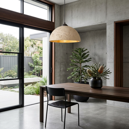 Elara Haus Single-Light Dome Ceiling Pendant