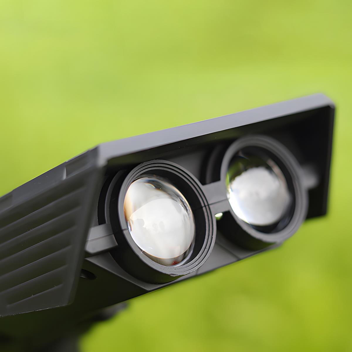 Elara Haus Solar Powered Outdoor Zoom Spotlight