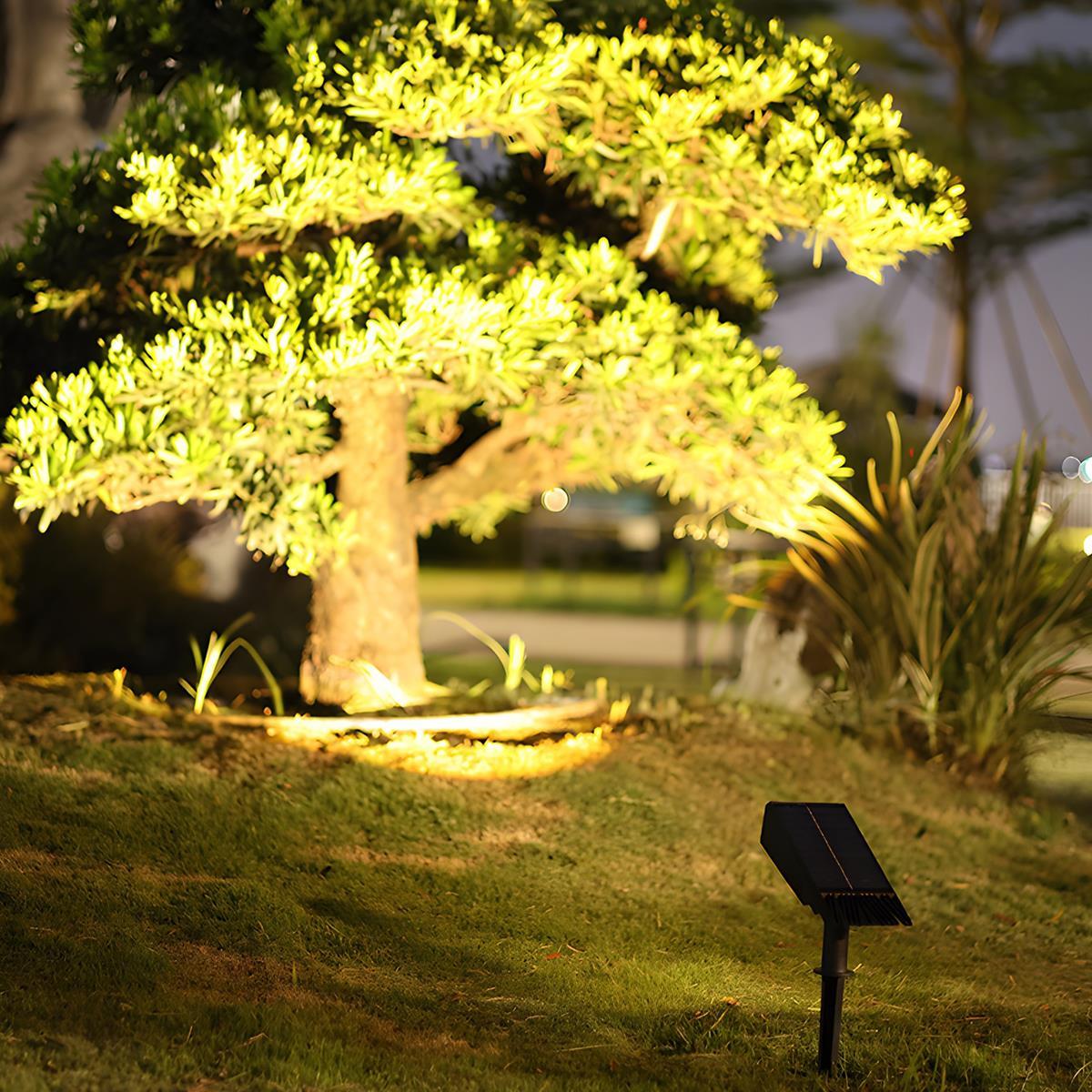 Elara Haus Solar Powered Outdoor Zoom Spotlight