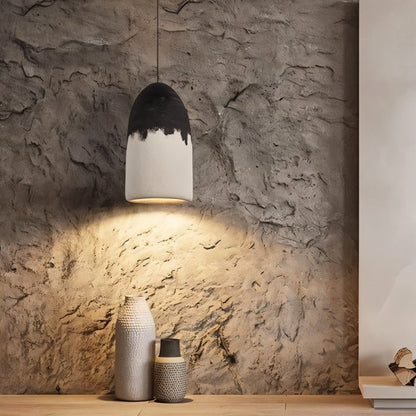 Elara Haus Two Tone Bullet Shade Ceiling Pendant Light