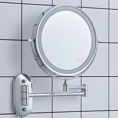 Elara Haus Vanity Mirror with Lights - Chrome Finish LED Makeup Mirror