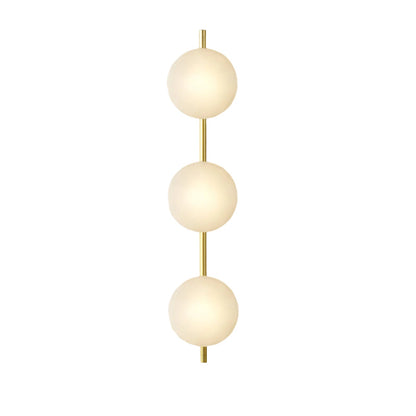 Nordic Round Design Ceto Glass Wall Light 30