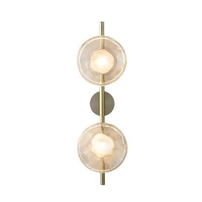 Nordic Round Design Ceto Glass Wall Light 1