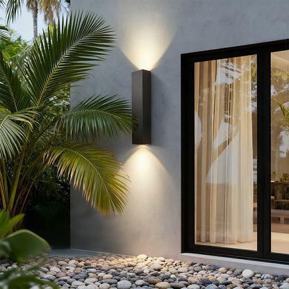 Waterproof Outdoor Rectangular Up and Down Exterior Wall Lights 6