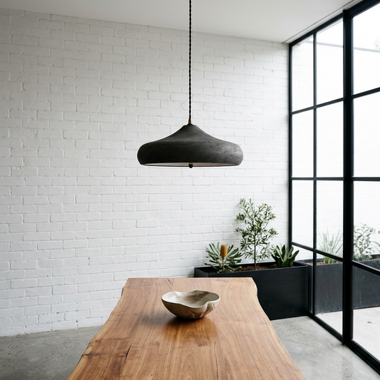 Elara Haus Wide Flaired Dome Pendant Lamp