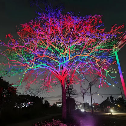 Flyachilles Outdoor Waterproof RGB LED Spot Light Landscape Tree Lighting Multi-purpose 2